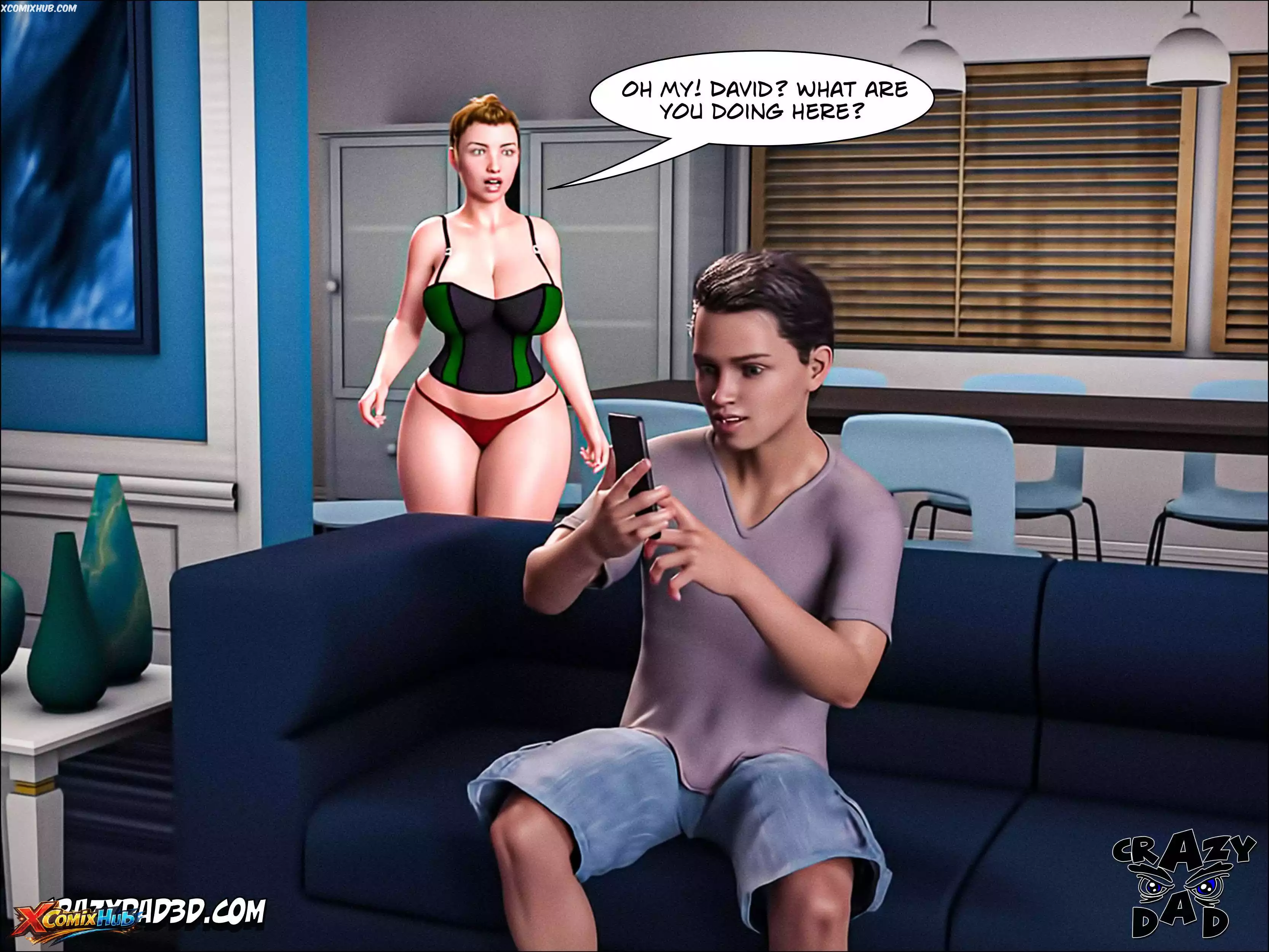 Father In Law At Home Chapter 17 Crazydad3d 062 Comic Page 62